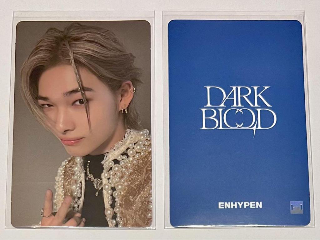 [USED] ENHYPEN DARK BLOOD M2U Bonus Lucky Drop Trading Card Niki