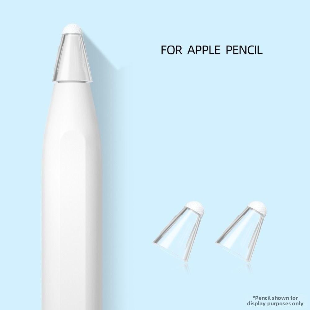 

8Pcs with Storage Box Pencil Replacement Tip for Apple Pencil 1 2 Pro USB-C Writing 8Pcs прозорий