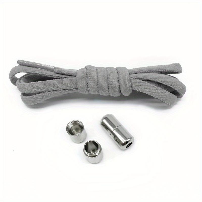 No-Tie Elastic Shoelaces for Sneakers & Skate Shoes - Adjustable, Stylish, Unisex - Secure, Comfortable Fit with Buckles, Spandex Material