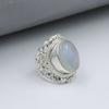 Rainbow Moonstone Ring, 925 Sterling Silver Ring, Designer Ring, Bohemian Ring, Statement Ring, Wedding Gift, Silver Jewelry