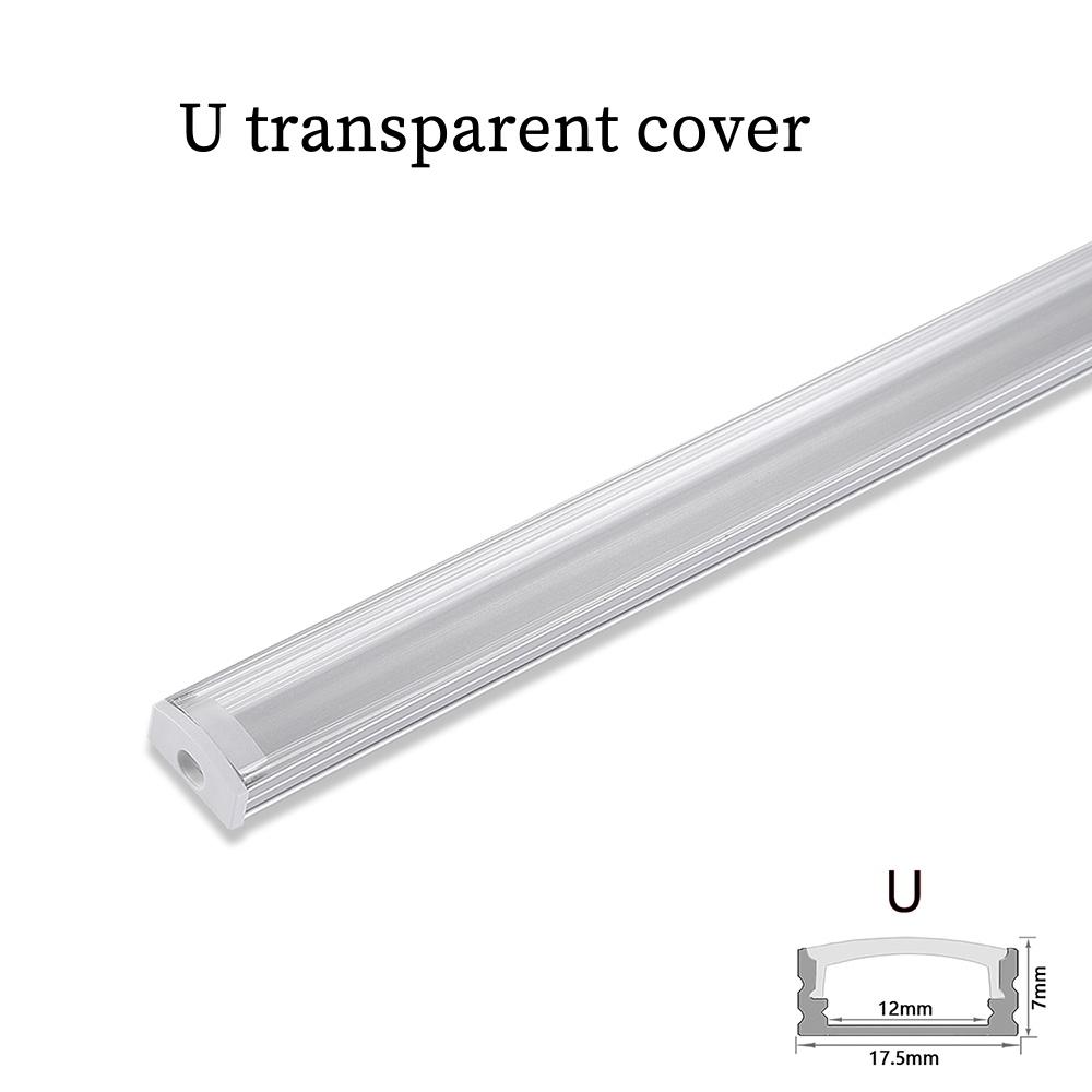 1-30pcs/Lot Perfil Aluminio LED Corner Aluminium Profile Channel Holder for LED Strip Light Bar Cabinet Lamp Kitchen Closet
