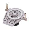 Diesel Fuel Filter Primer Pump, KIMISS 16401‑VC10D Aluminum Alloy Fuel Filter Base Diesel Fuel