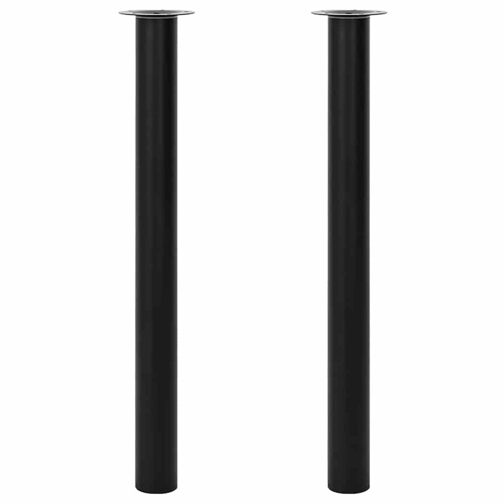 Pied de table télescopique 2 pcs  710 mm - 1100 mm