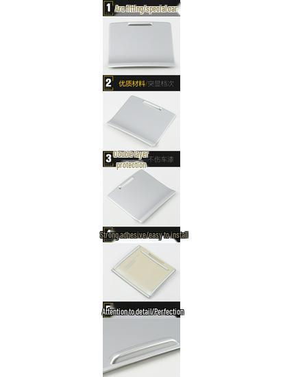 Fits 17 GM8 Models: Front Storage Panel Sequins & Center Console Dashboard Storage Box Decoration Stickers.