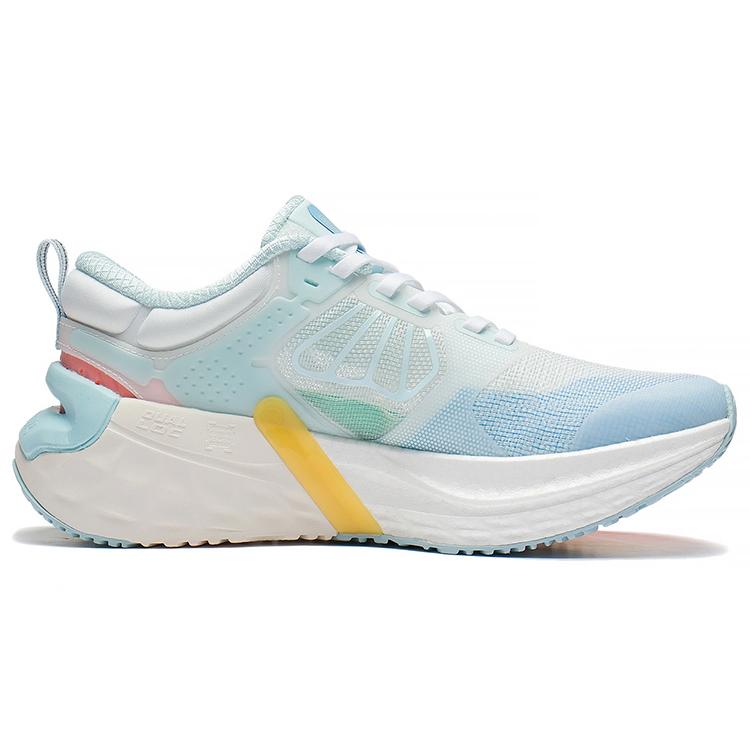Li Ning Furious Rider 6.0 Lightweight Coverage Low top Running Shoes Women's White Blue ARZS002-8