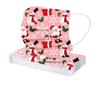 Christmas Mask Adults Disposable Face Mask 3-layer Non-woven Fabric Party Masks