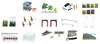 Rokuhan Z Gauge Z Shorty Mini Layout Set, Tunnel Type, Dedicated Scenery Set 2, SS002-3, Model Train Supplies