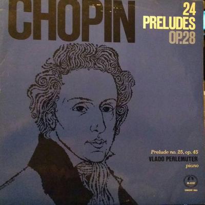 LP Record VLADO PERLEMUTER - Chopin - 24 Preludes Op. 28 / Prelu M2207 CONCERT HALL Japan Classical Used