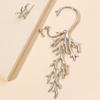 Fashion Jewelry, Versatile Metal Personality Coral Left And Right Asymmetrical Long Earrings Earrings