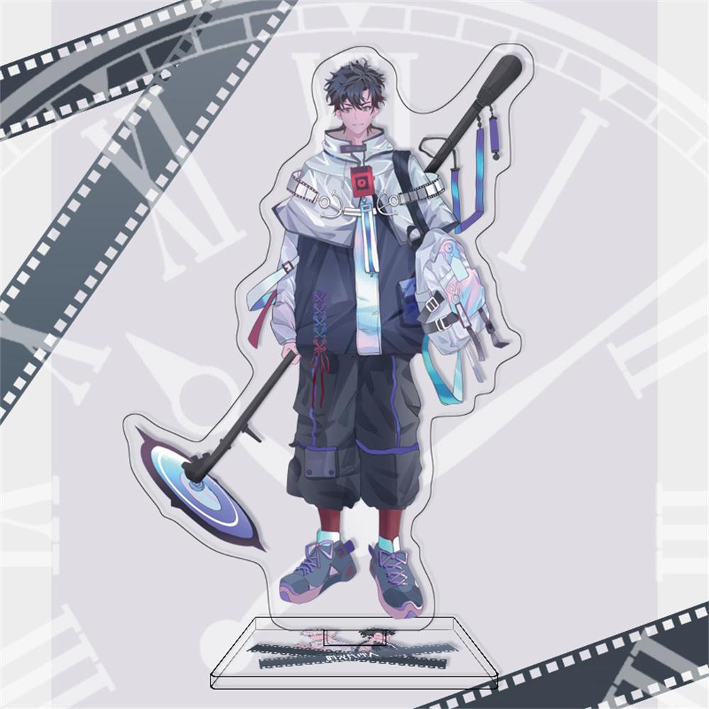 Hot Anime Link Click Acrylic Stand Model Figure Cosplay Plate Holder Topper Birthday Fans Christmas Desk Decor Plate Gift