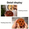 1Pc Design string music box - manual, no battery required, perfect for home decor and gifts