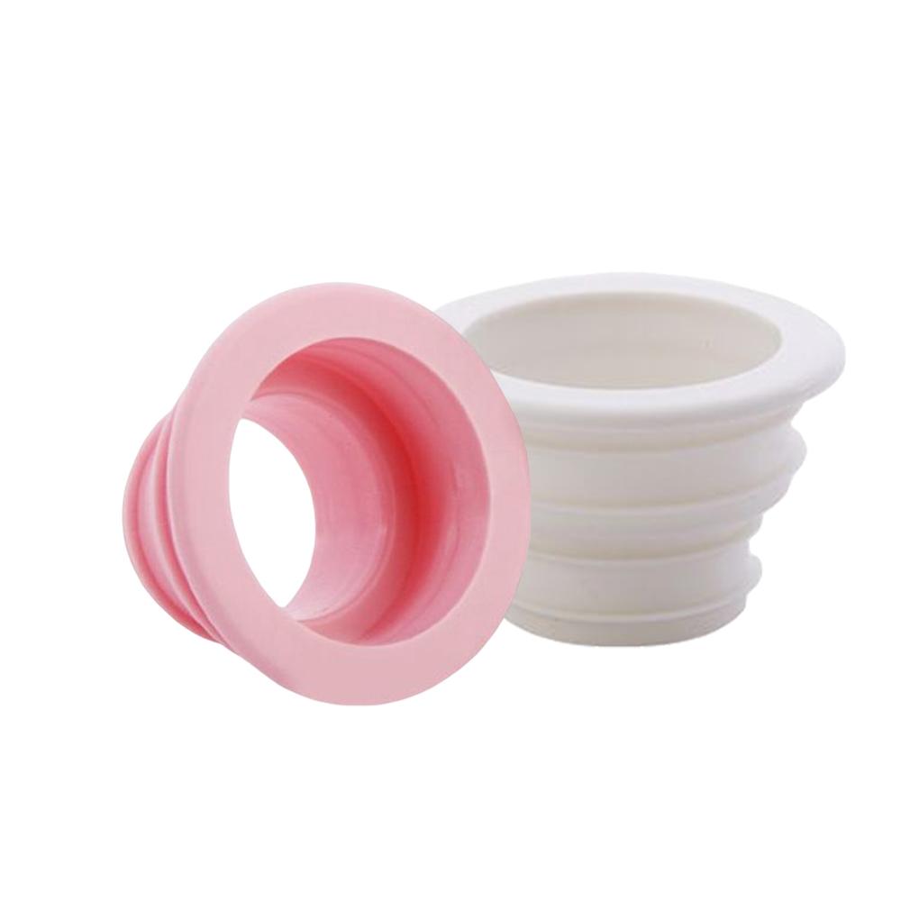 Deodorant Wash Machine Pipe Connector Home Hotel Washroom Kitchen Wash Basin Anti-Odor Sealing Ring Cover Drain Stopper