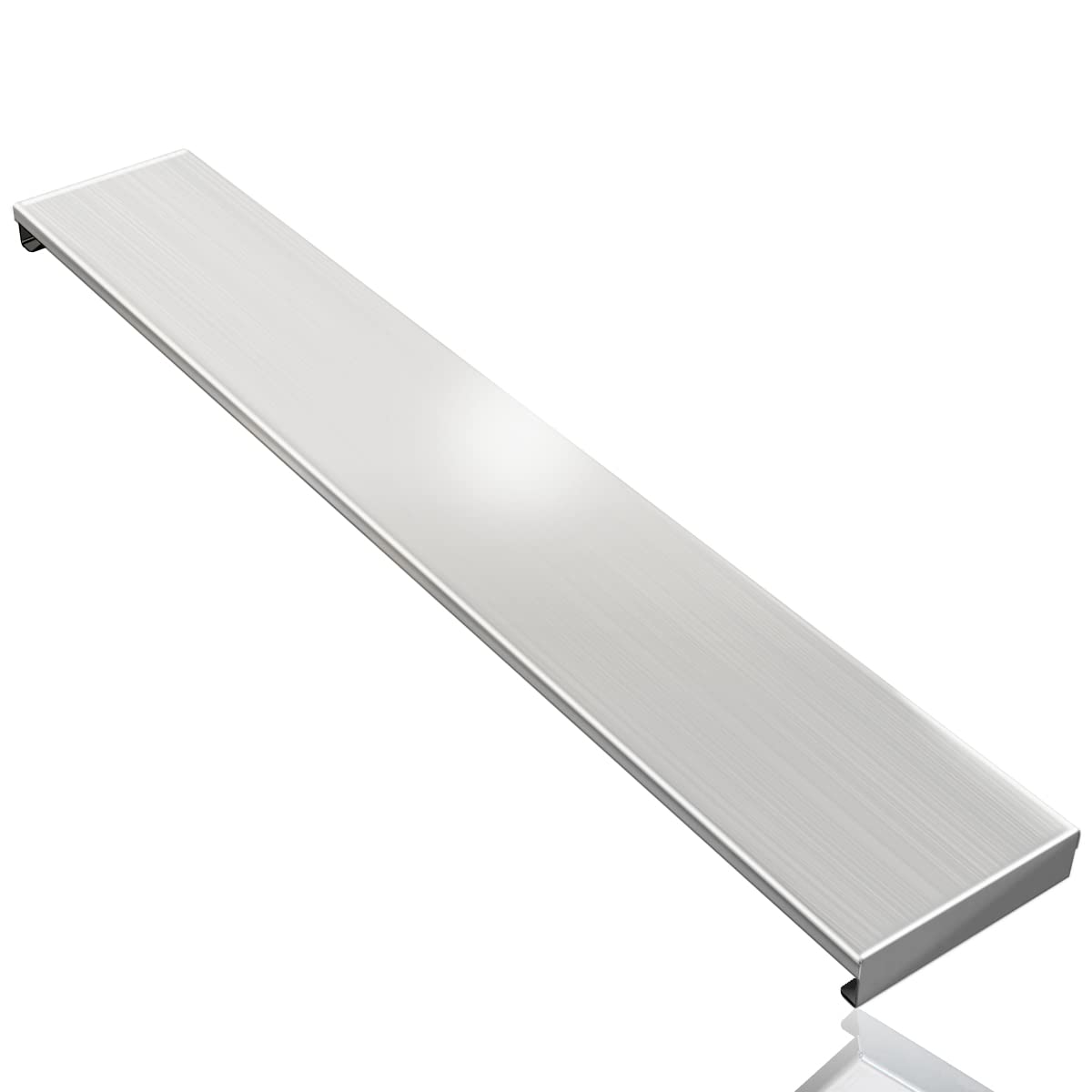 

Exhaust vent slim type in hairline stainless stove stove exhaust vent Ikitex cover, [Made Japan, 1.2mm thick, high-quality steel] IH/gas dual-use