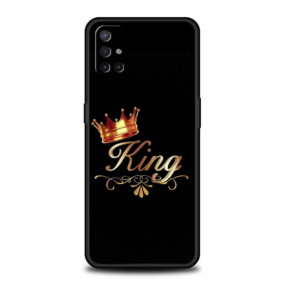 

Стиль пары Король Королева Корона Чехол для телефона Для OnePlus 12 11 10 9 8 7 7T Pro 12R 10R 9RT 9R 8T Nord N100 N200 N10 2T CE 2 5G Чехол OnePlus 11
