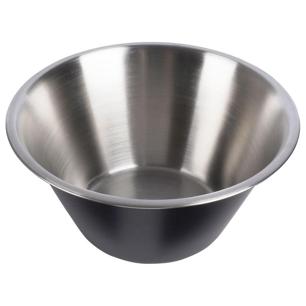 Black Steel Mixing Bowl 2L 22cm