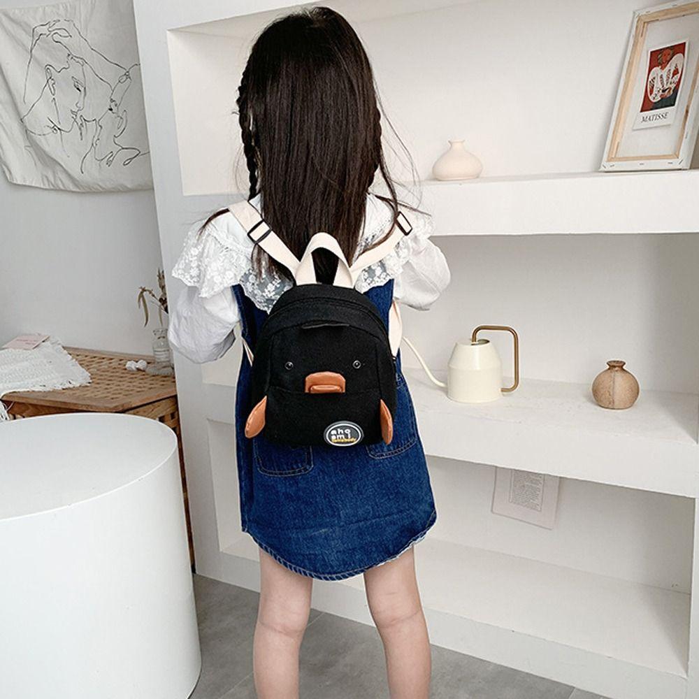 Cartoon Duck Toddler Backpack Large Capacity Cartoon Shoulder Bag Children's School Bag  Gift
