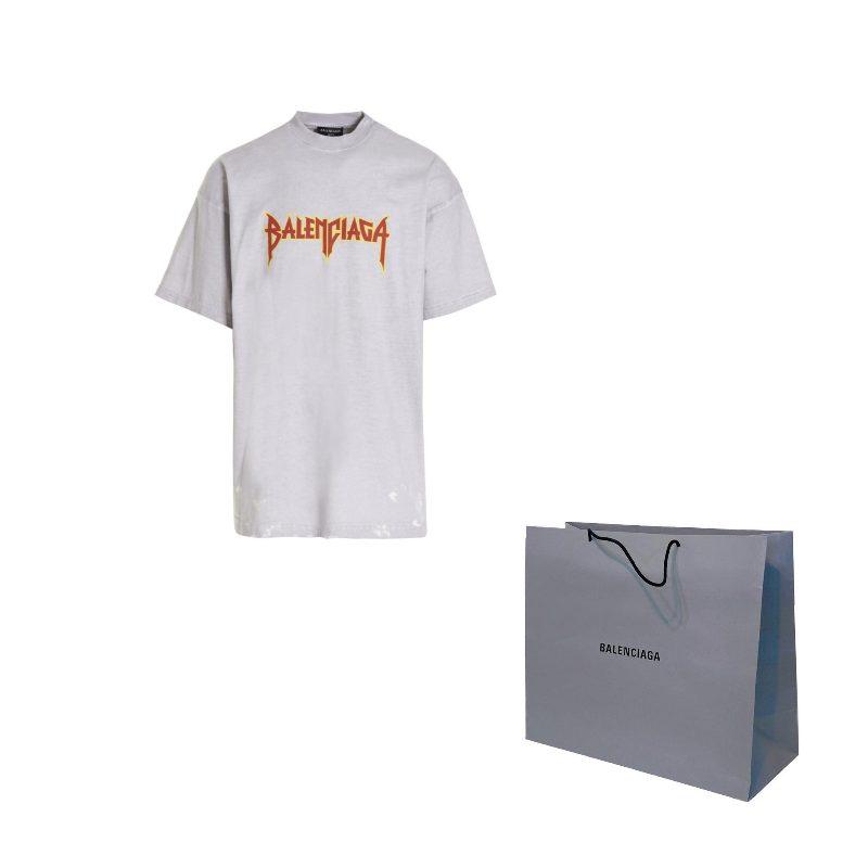Balenciaga Metalen Vintage Oversized T-shirt 694576TMV880901