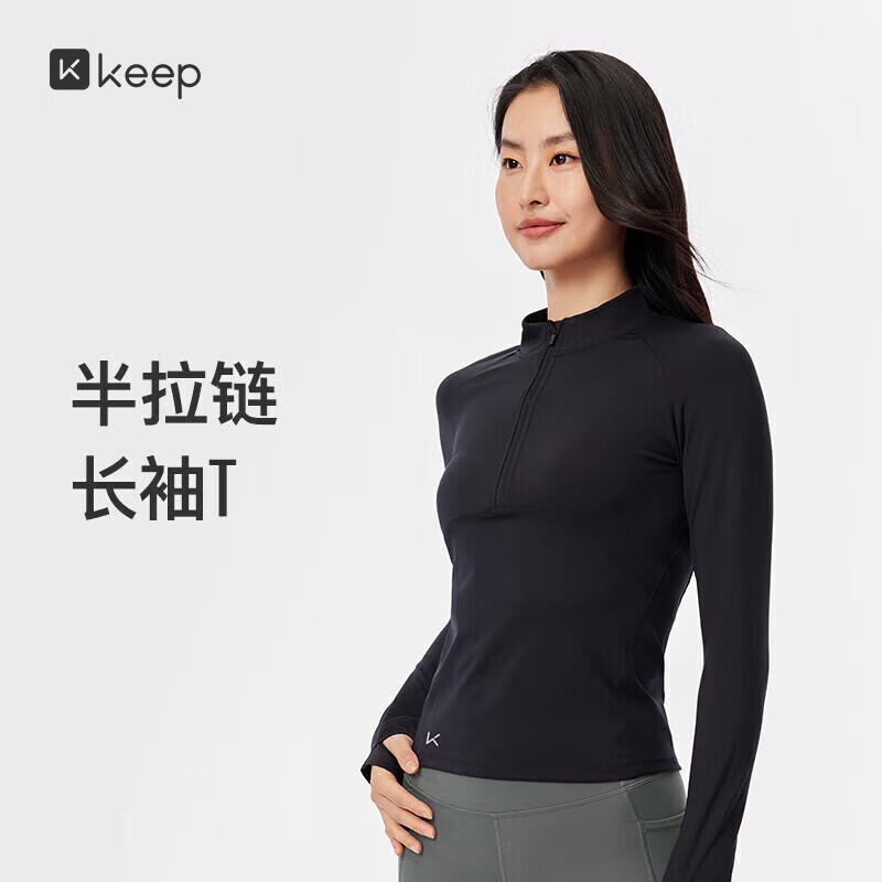 

Keep Women s Slim-Fit Half-Zip Sports Top S
