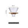 1pcs 300ml/600ml Pour Over Coffee Maker Set Glass Carafe Coffee with Glass Coffee Filter Drip Coffee Maker Set For Home Shop Bar