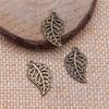 20Pieces 18x10mm Leaf Charms Antique Bronze Color Making Jewelry Brand: WYISYWG