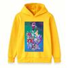 Kids Boys Girls The Amazing Digital Circus Print Hoodie Casual Long Sleeve Pullover Sweatshirt For Children Streetwear Tops