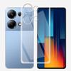 Für Xiaomi Poco M6 Pro Hülle Klare Weiche Silikonhülle Handyhülle Oder Xiaomi Poco M6 Stoßfeste Klare Hülle Für Poco M6 Pro Fundas