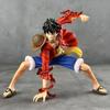 In Stock  One Piece Anime Figure 17cm Squatting Luffy Changing Battle Action Figurine PVC Model Doll Collection Toys Kid Gift Ho