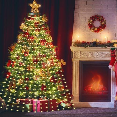 Joom LED Waterfall Lights: Ideal Decorative Lighting for Christmas Trees and Festive Ambiance