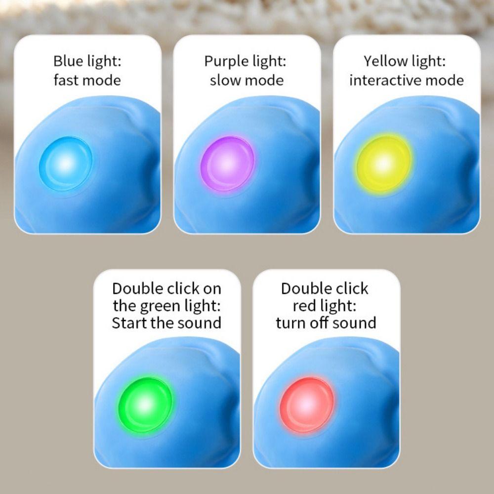 Bite Resistant Electric Dog Toy Ball Automatic Bouncing Dog Interactive Ball Dog Supplies