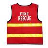 2/6pcs Washable Kids Fireman Costume for Kids,Boys,Girls,Toddlers,and Children with Complete Firefighter Accessories