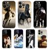 Horse Animal Transparent Silicone Phone Case For iPhone 15 14 13 12 11 Pro Max X XR 8 7 Plus SE 2020 X XS Max Luxury Coque Shell