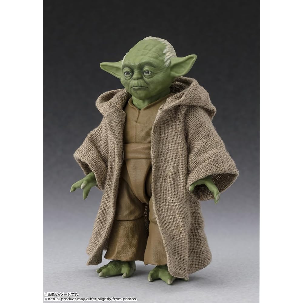 TAMASHII NATIONS S.H. Figuarts Star Wars Episode III Yoda Classic Version 70mm PVC ABS Fabric Action Figure