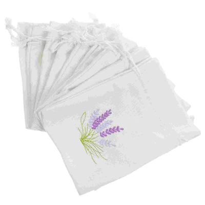 10 Stück Lavendel Duftsäckchen Leere Beutel Säckchen Anhänger Toilettenartikel Verpackungsbehälter Mini Duft