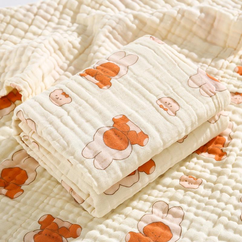 Newborn Baby Six-Layer Pure Cotton Gauze Towel and Blanket