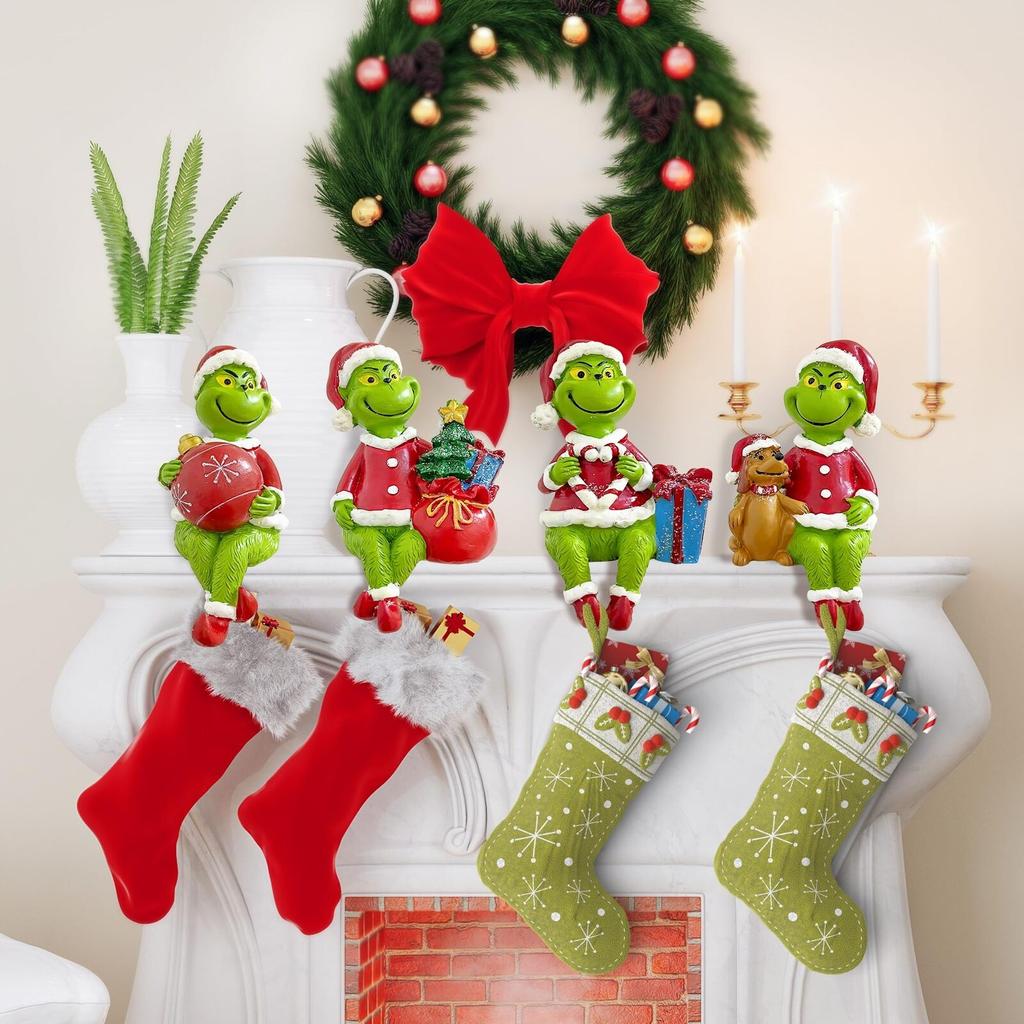 Mantel Christmas Stocking Holder