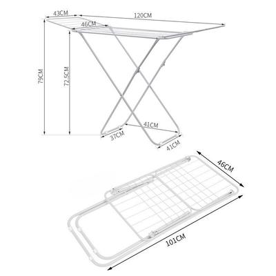 Versatile Storage of Clothes, Towels, and Various Items, Floor Drying Racks, Laundry Racks, Folding Hangers, Home Clothes