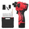 16.8V Cordless Drill and Impact Driver Set Lithium Screwdriver Torque Adjustable 2 Speed Control Modes Multifunctional
