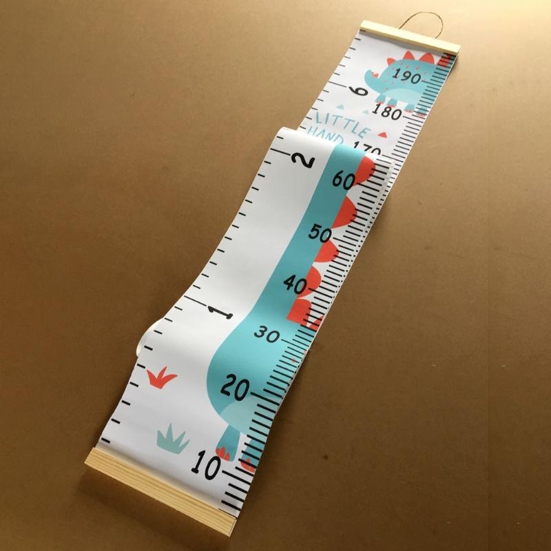 Creative Cartoon Decoration Kids Height Growth Chart Ruler for Kids Wall Meter