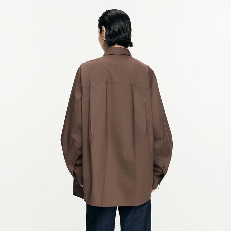 JNBY Women's Cotton Loose Long Sleeve Shirt