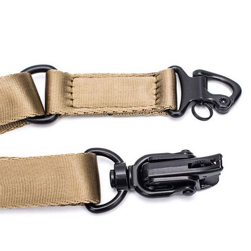 Adjustable MS2 Tactical Sling-Secure Single-Point Safety Strap With Hook For Hunting Training Sport Outdoor Adventures