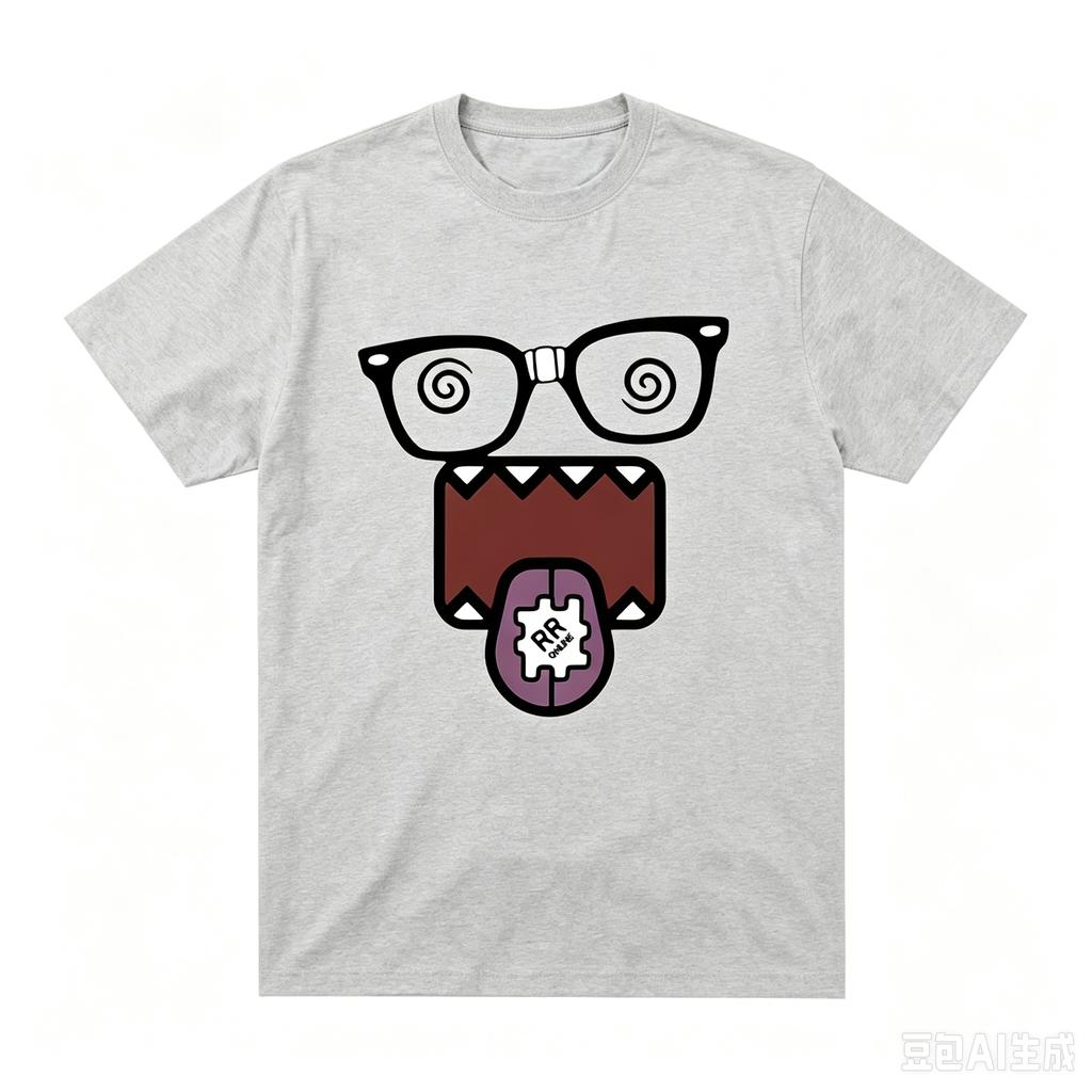 Fashion Kawaii Unisex T Shirt Pattern Y2k Cotton Print Round Neck Loose Tshirt Summer Unisexs Street Couple Tee Clothing