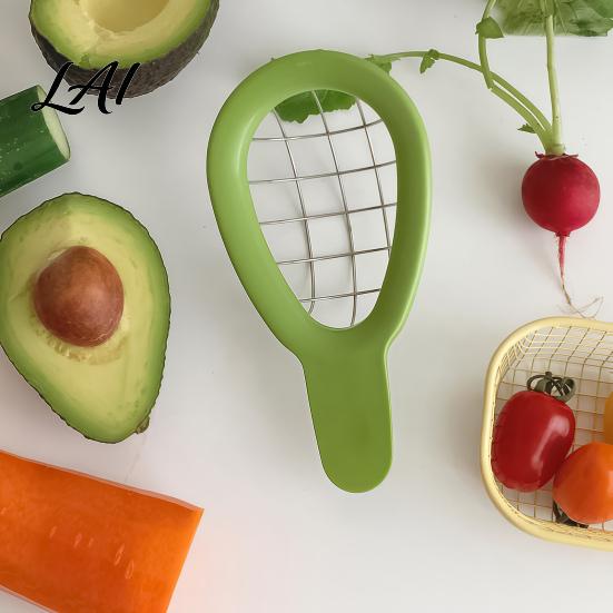 Easy Avocado Peeler Multifunctional Slicer Quick Pitter Cutter Tool for Kiwi 3 Manual Fruit Processor In 1 Slicer Divider Kitchen Gadget Guacamole