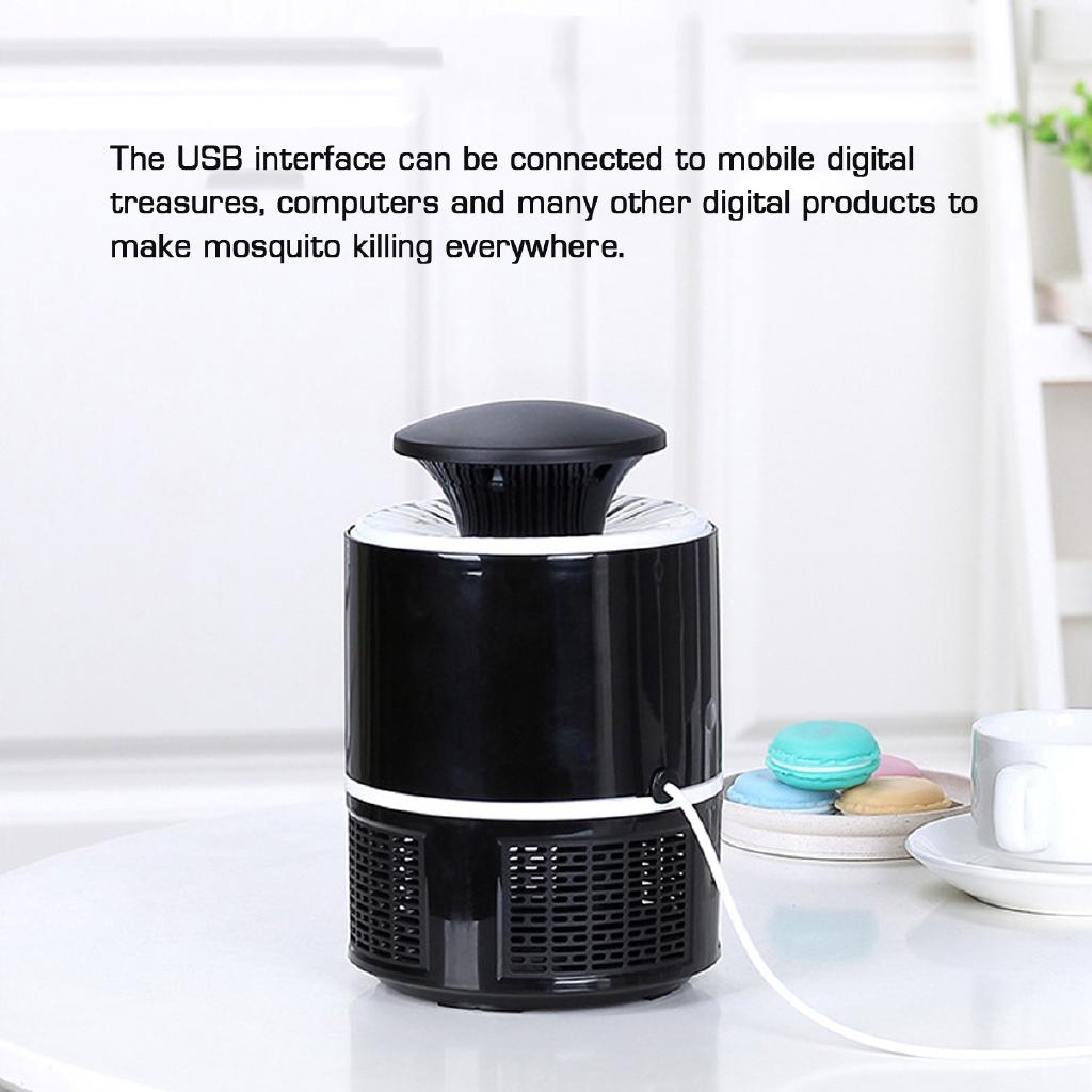 Mosquito killer Mosquito Lamp USB Power Photocatalysis Mute Radiationless Insect killer Flies Trap Lamp Suitable for Baby DC 5V