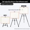 Portable Hand-Cranked Folding Easel for Art Students