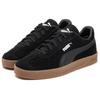 New PUMA Club Low Top Skateboard Shoes Unisex Black White 401514-01