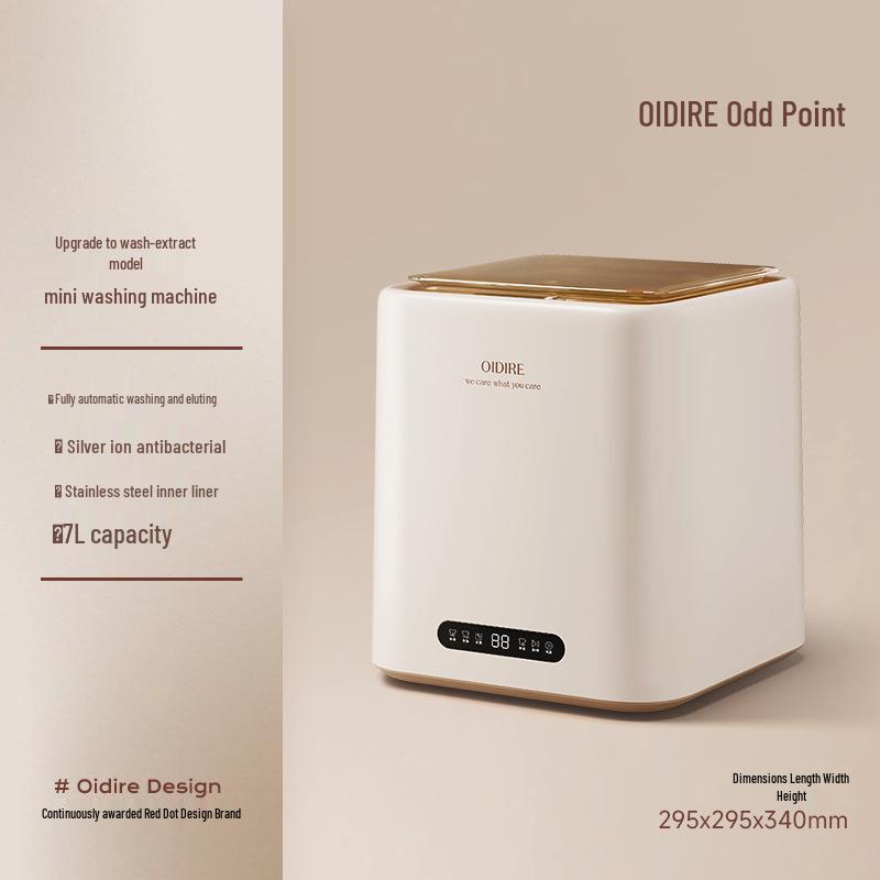 OIDIRE Compact Automatic Sock Washer & Dryer