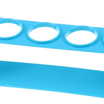 Plastikowy stojak na probówki 4 otwory wspornik uchwytu Półka na probówki laboratoryjne 29 mm
