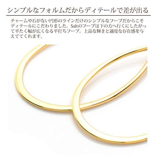 Simple Oval Hoop Earrings 3cm X 4cm X Yellow Gold (30mm 40mm)