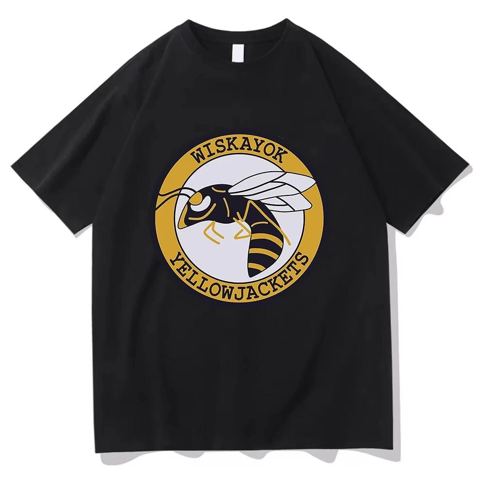 WHS Yellowjackets 2D TShirts Yellowjackets Season 3 Funny Men_Women Clothing Aesthetic Tops Unisex Clothes Cotton Graphic