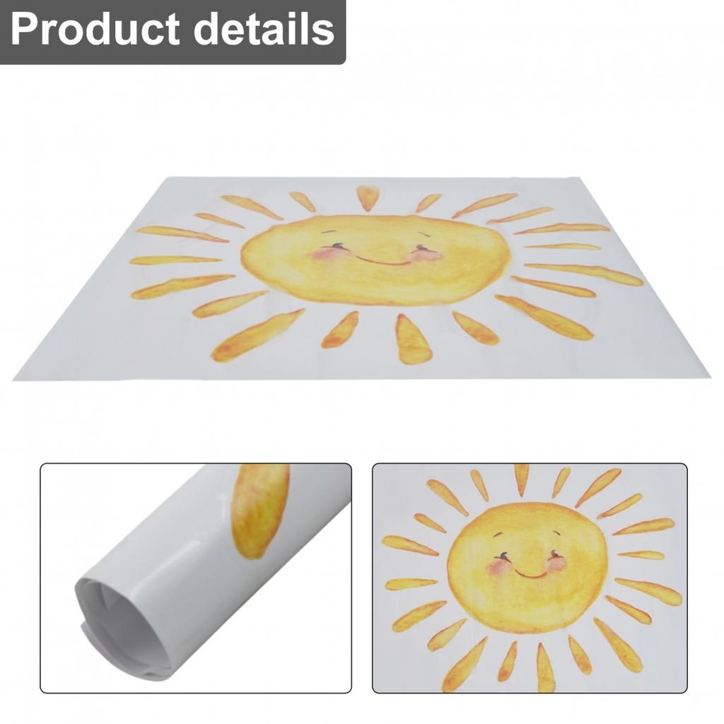Cartoon Sun Wall Stickers Children's Bedroom Decoration